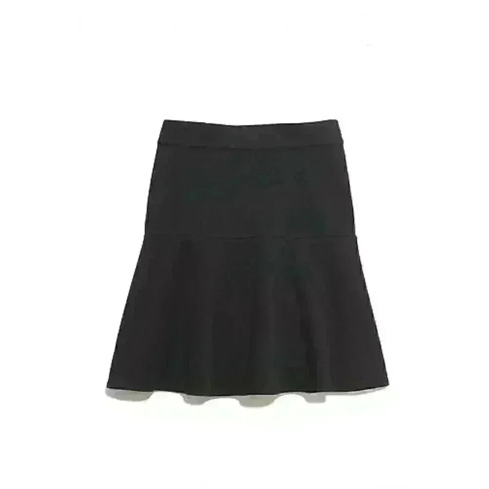 MADEWELL BLACK WAVELENGTH SKIRT, SIZE 4